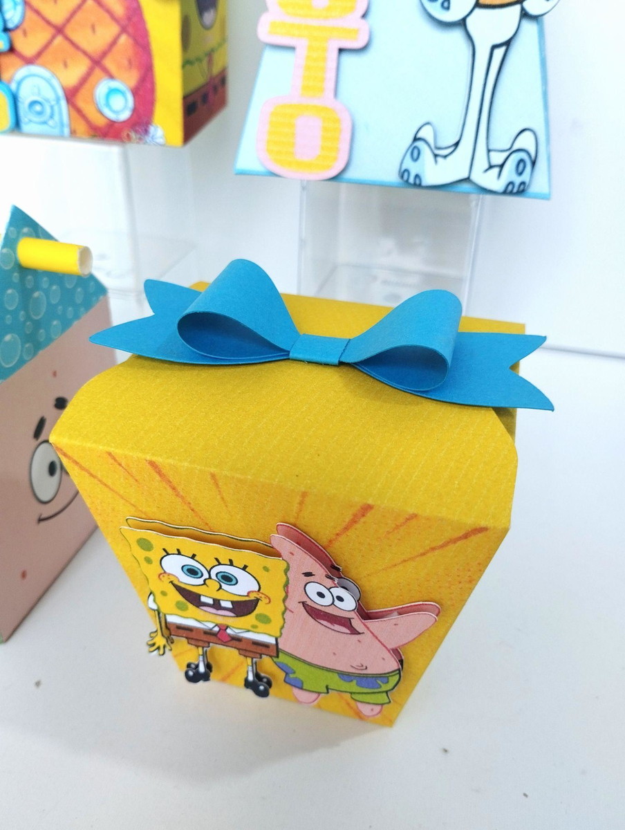 Kit Festa Personalizado - Tema Bob Esponja - Image 3