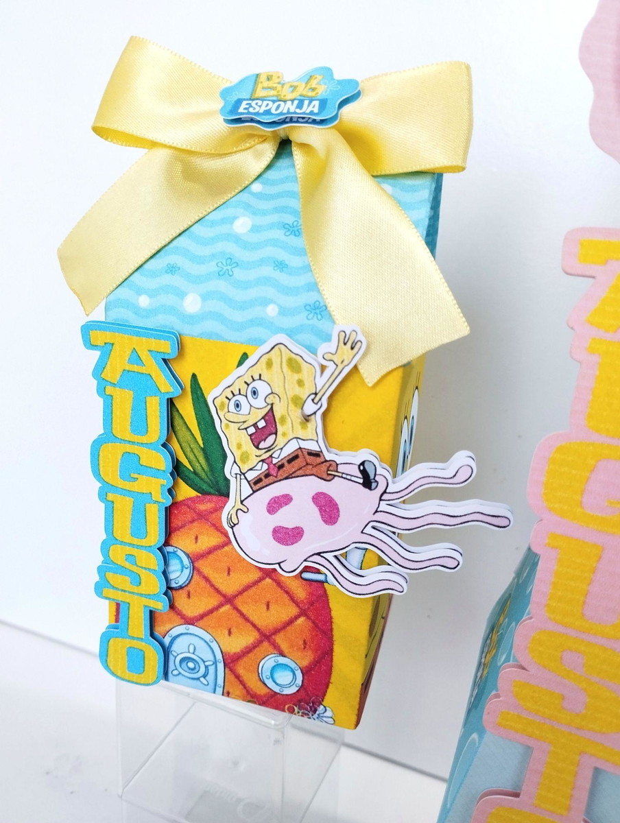 Kit Festa Personalizado - Tema Bob Esponja - Image 4