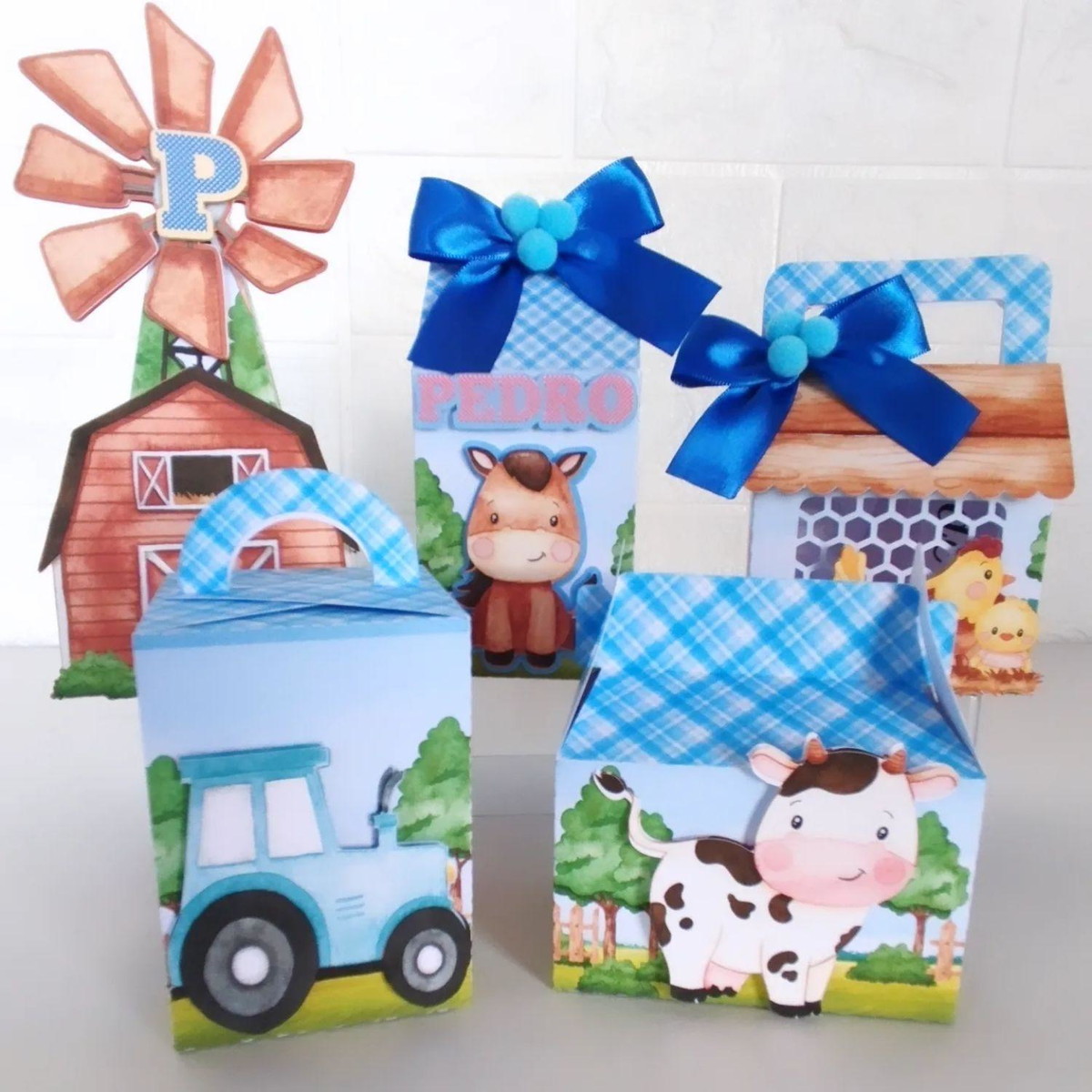 Kit Festa Personalizada- Tema Fazendinha