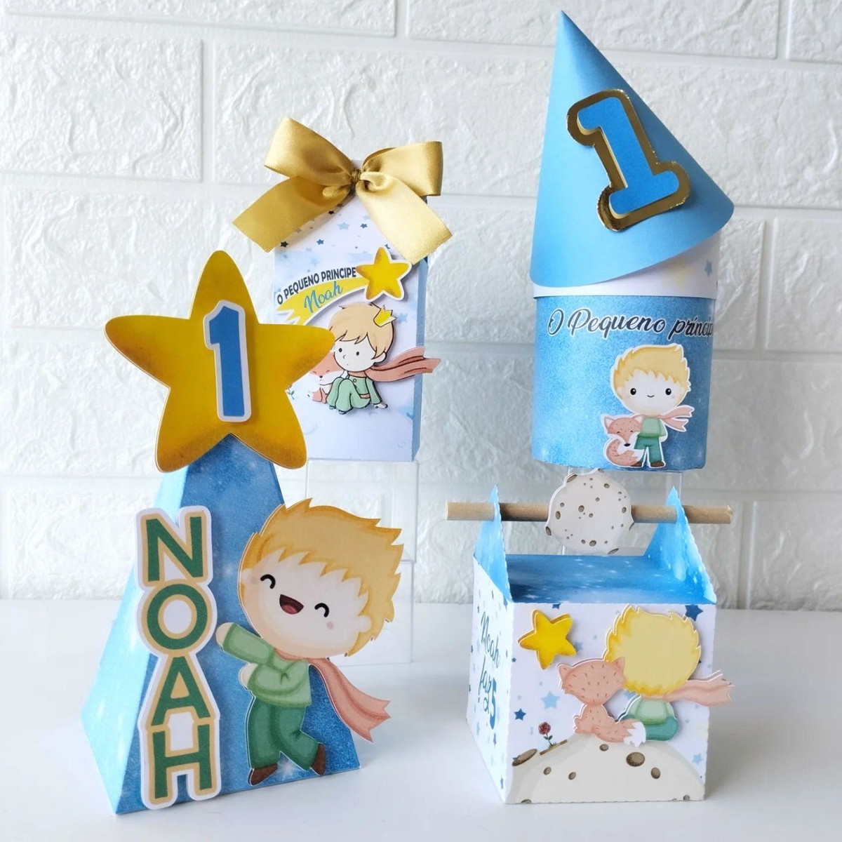 Kit Festa Personalizada - Tema o Pequeno Príncipe