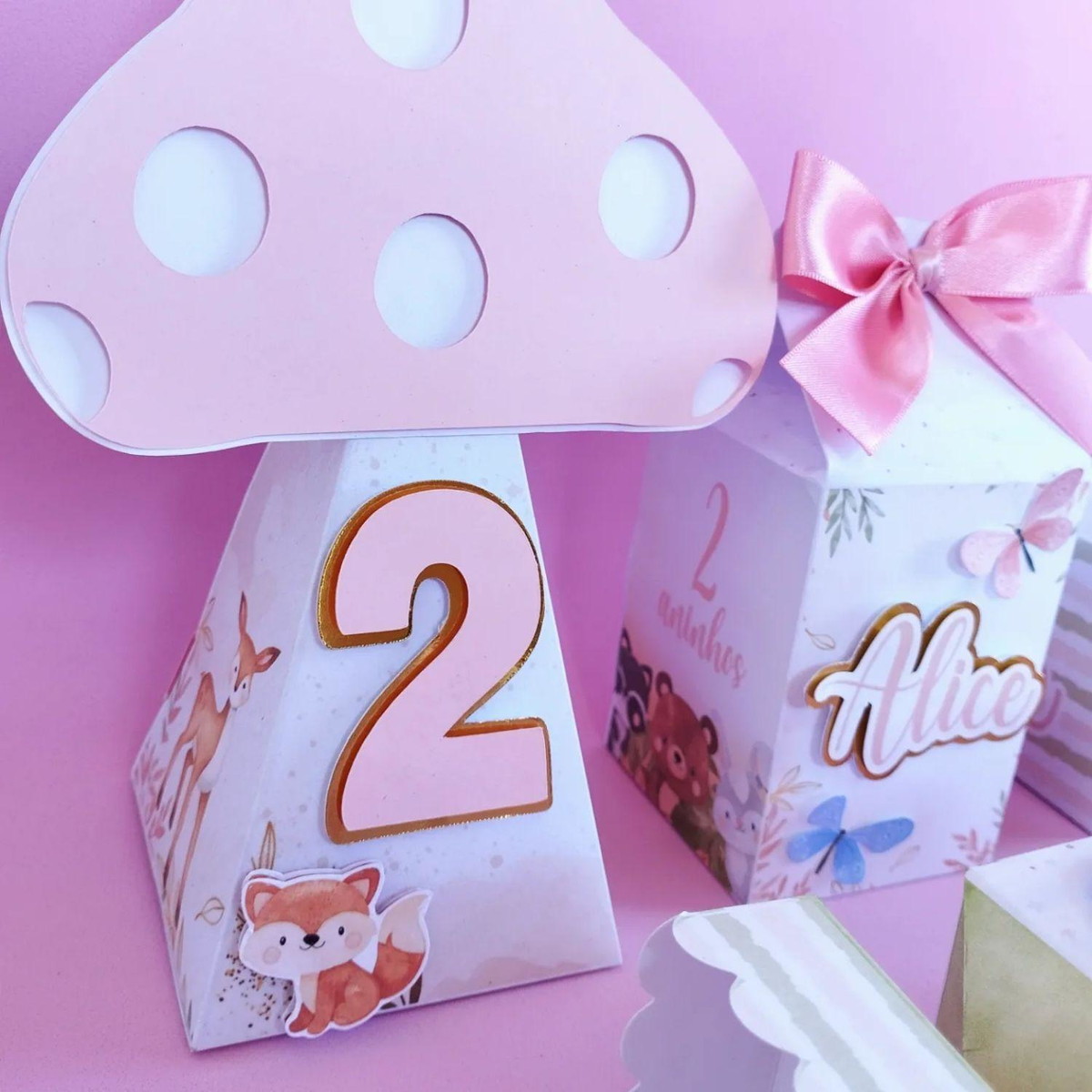 Kit Festa Personalizada - Tema Bosque Encantado - Image 3