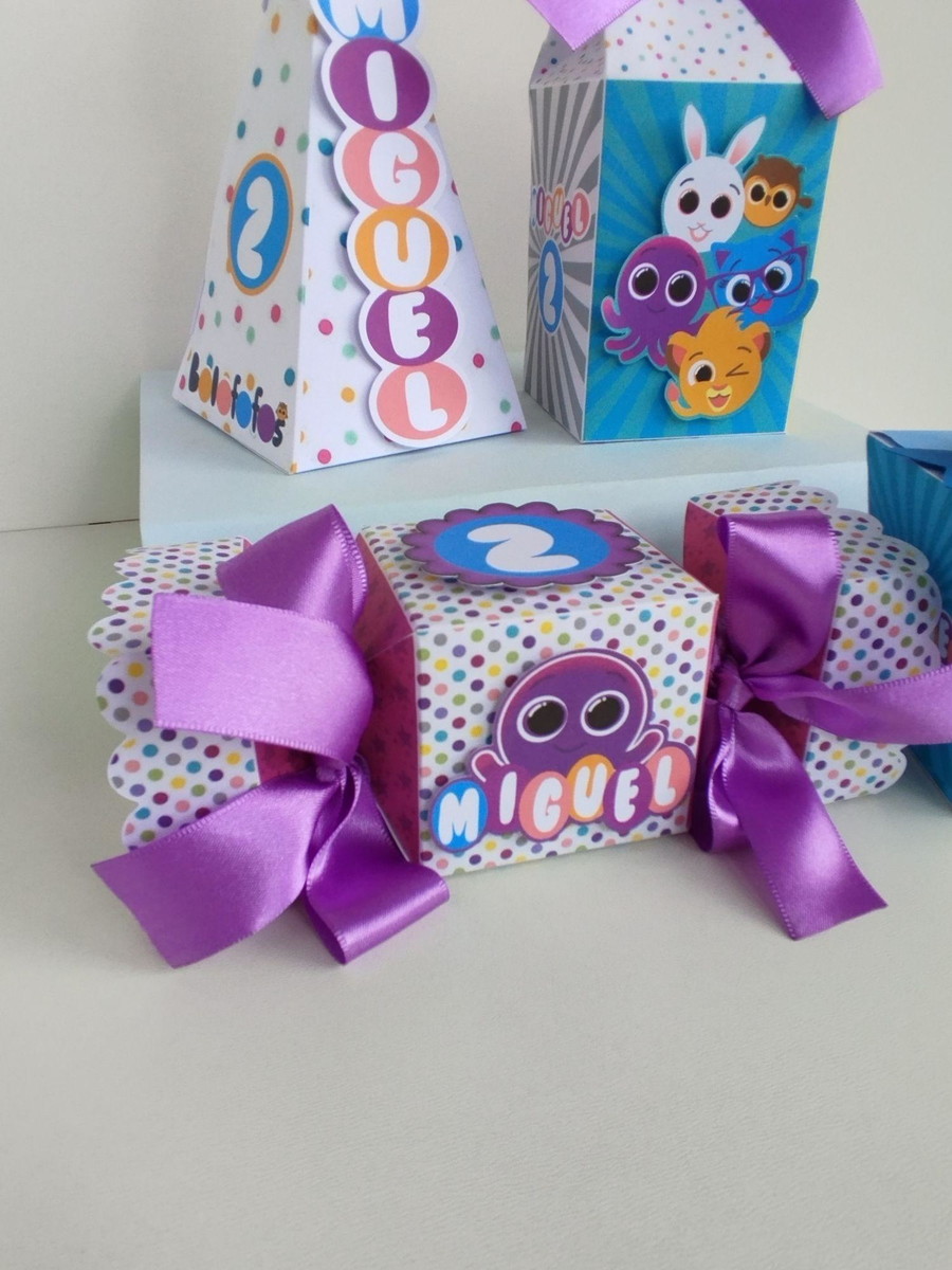 Kit Festa Personalizada - Tema Bolofofos - Image 3