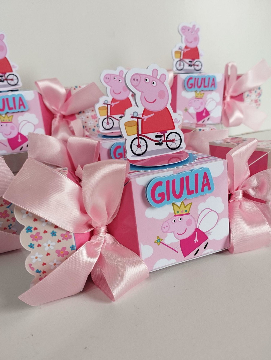 Kit 10 caixinhas Bala – Tema P.e.p.p.a P.i.g
