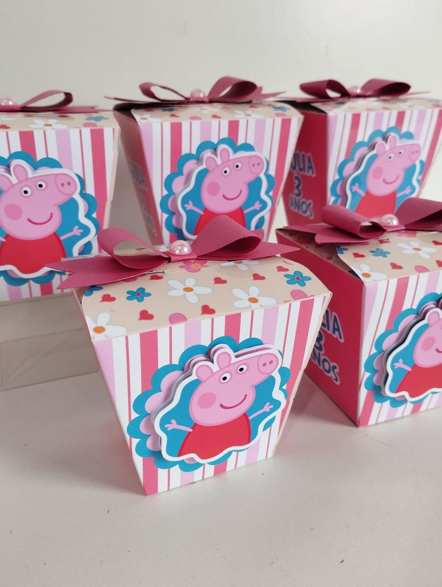 Kit 10 caixinhas Sushi – Tema P.e.p.p.a P.i.g - Image 2