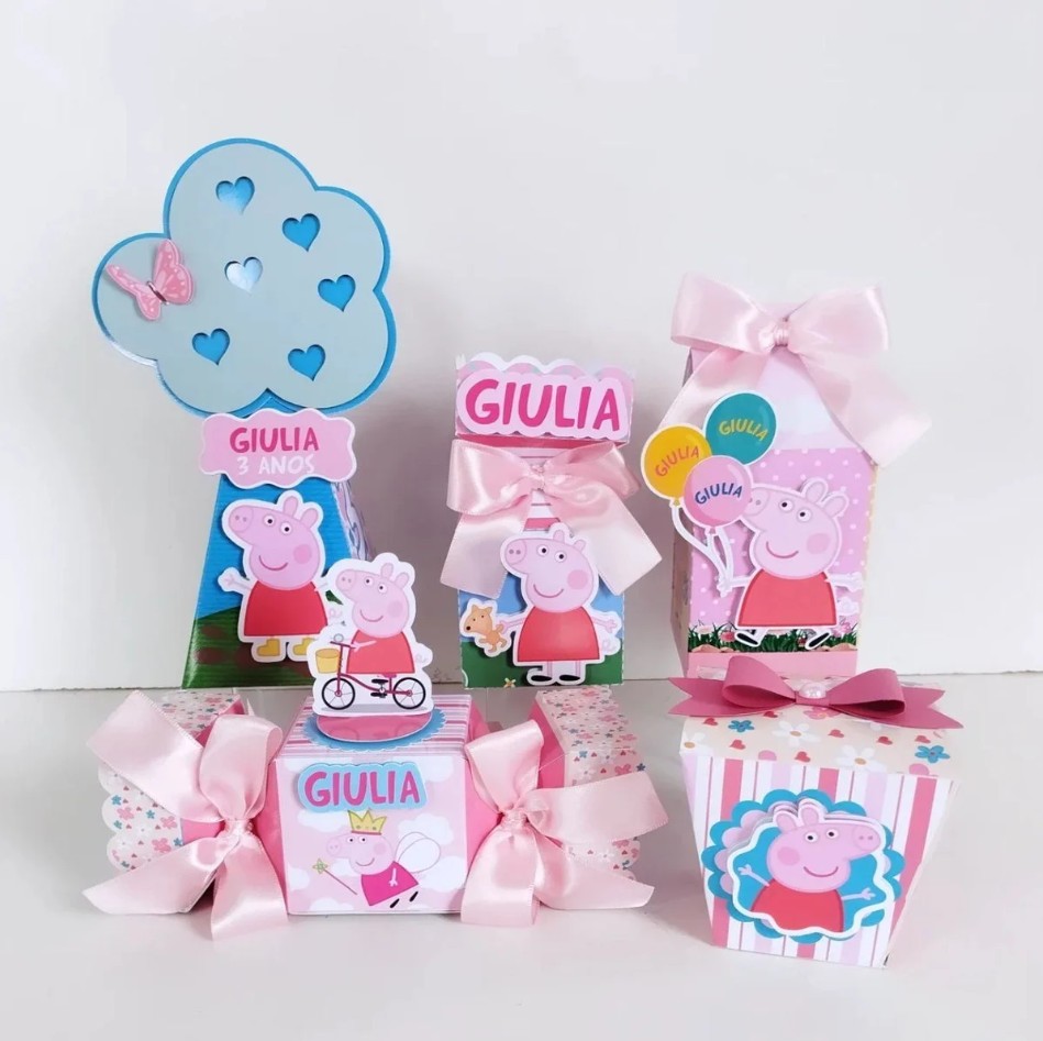 Kit Festa Personalizada - Tema P.e.p.p.a