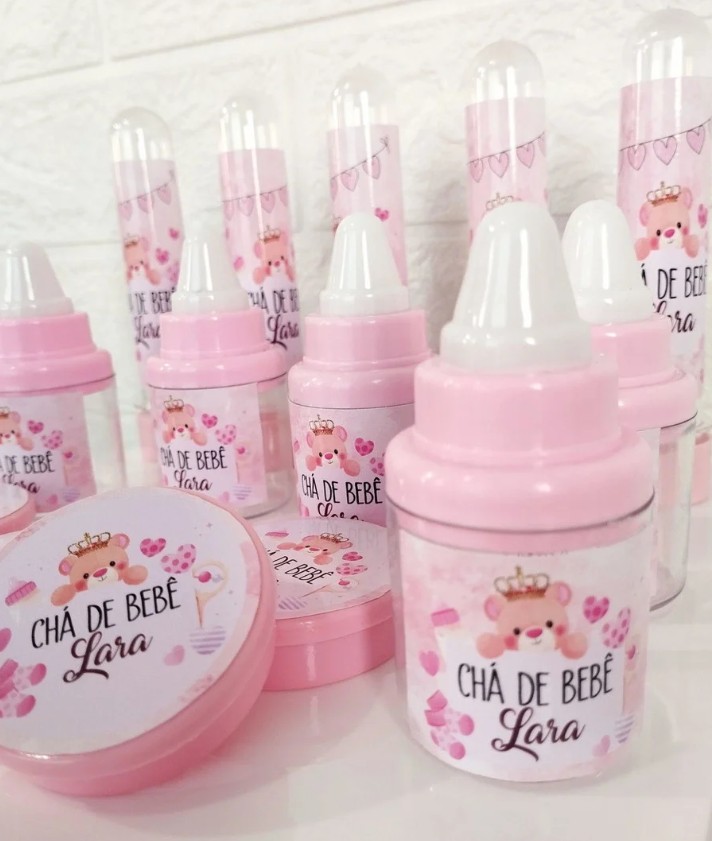 Kit Festa de Lembrancinhas Acrílicas Clássicas- Tema Chá de Bebê - Image 2