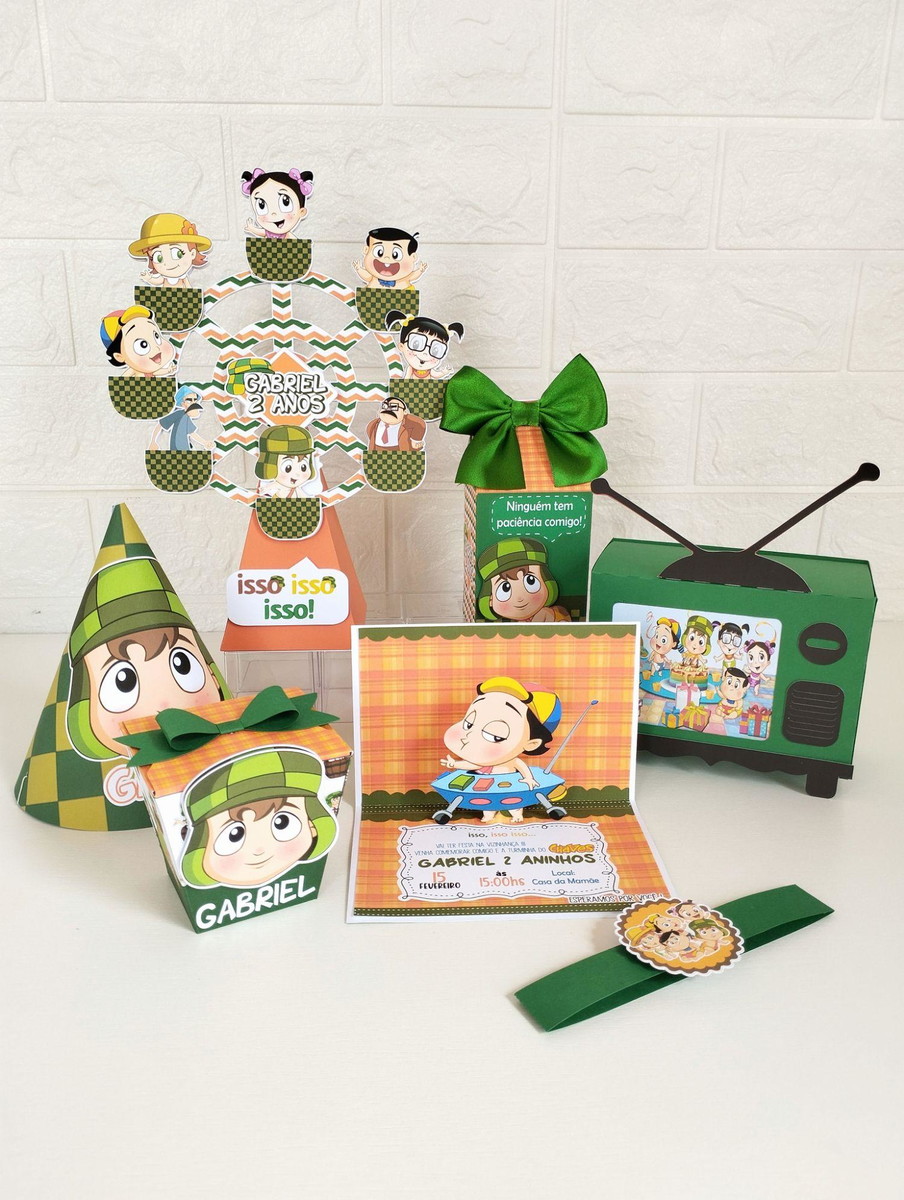 Kit Festa Temática - Chaves
