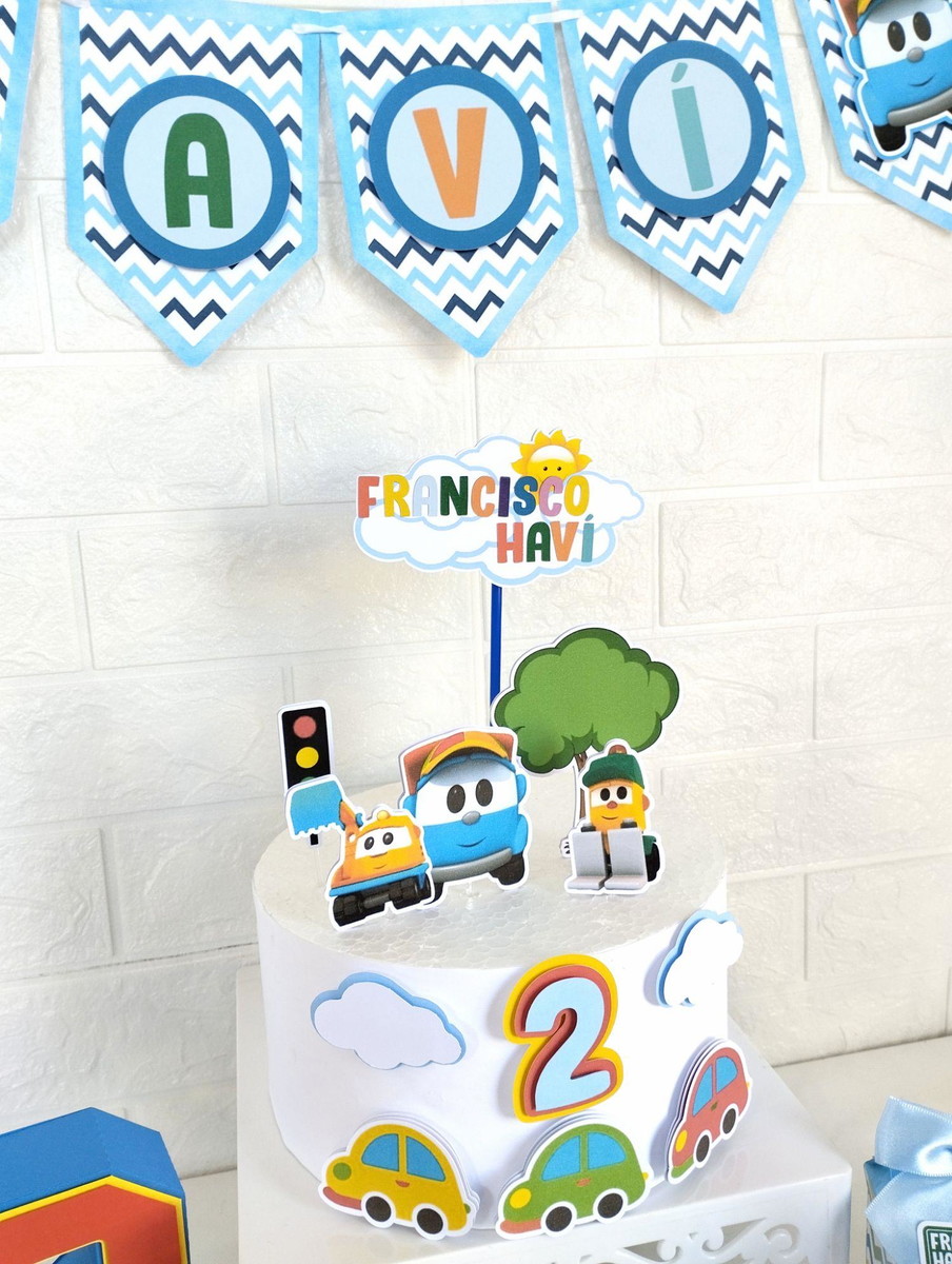 Kit Festa Mesversário - Tema Carros - Image 3