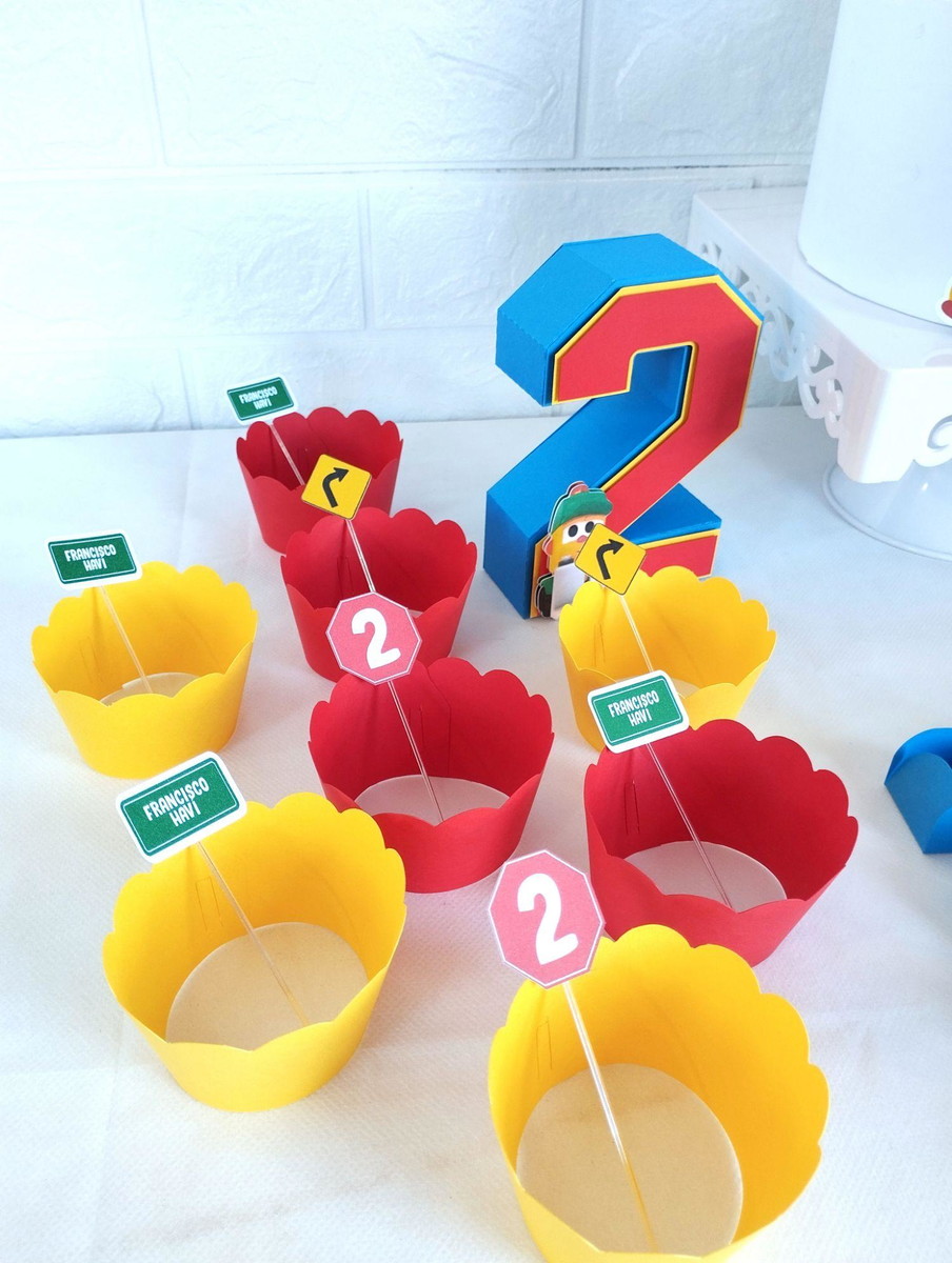 Kit Festa Mesversário - Tema Carros - Image 5