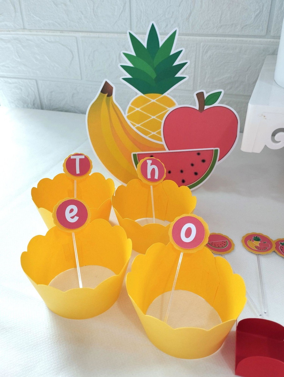 Kit Festa Mesversário - Tema Frutinhas 2 - Image 3
