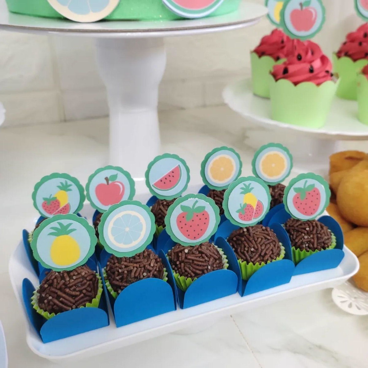 Kit Festa Mesversário - Tema Frutinhas 3 - Image 2