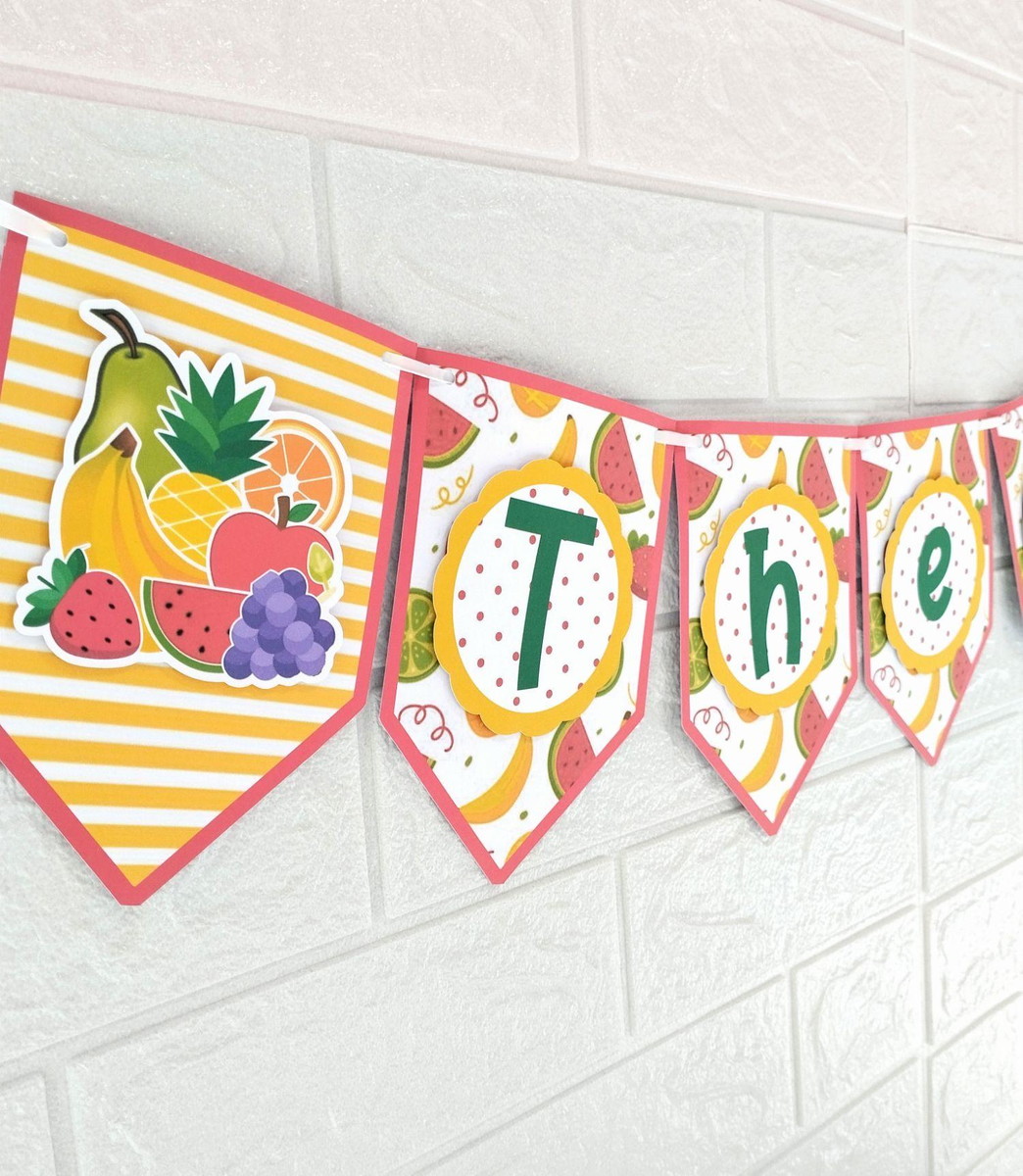 Kit Festa Mesversário - Tema Frutinhas 2 - Image 4