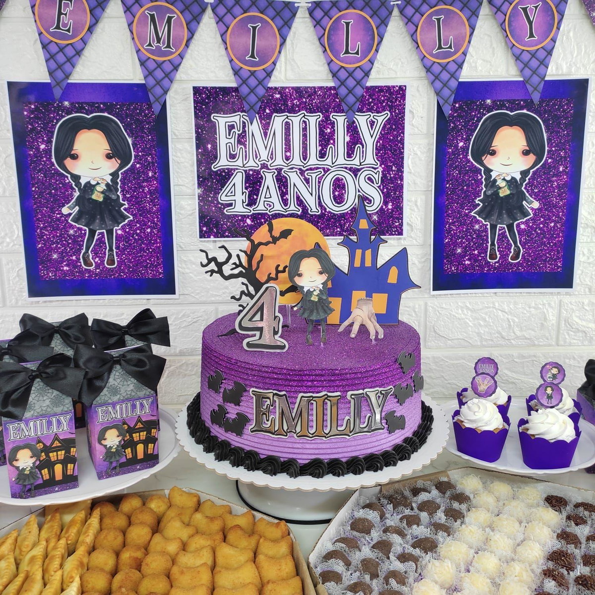 Kit Festa - Tema Wandinha