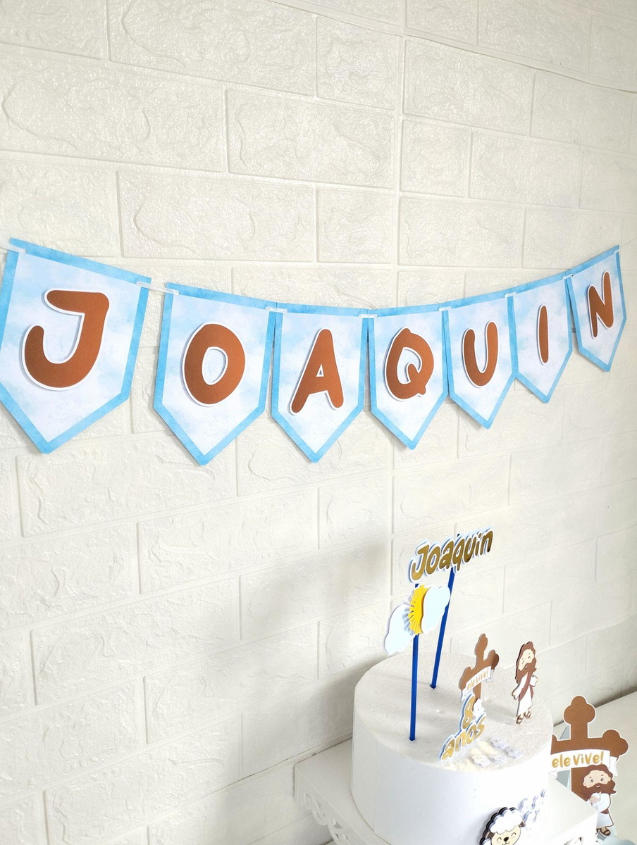 Kit Festa Mesversário - Tema Jesus - Image 4