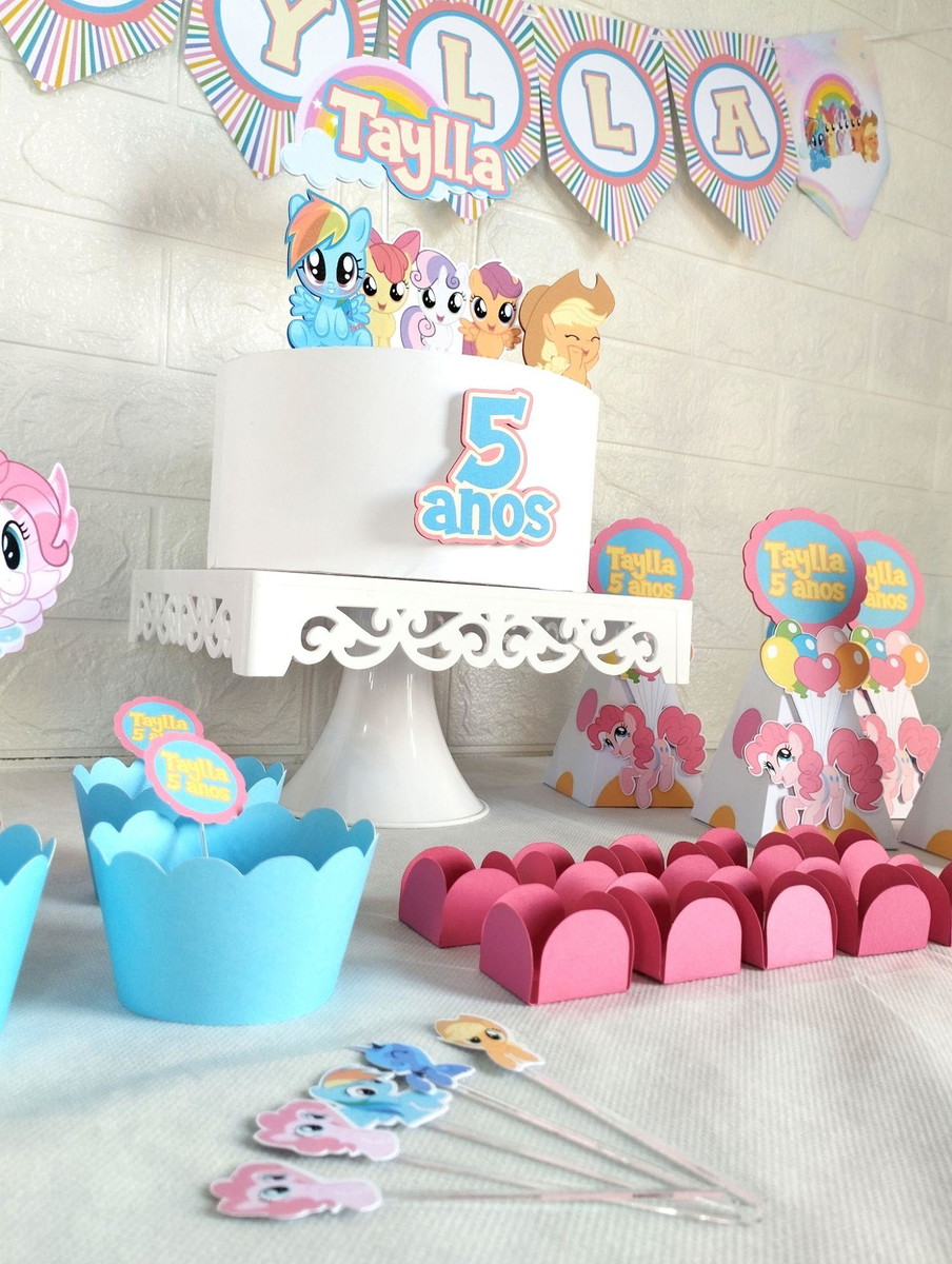 Kit Festa Mesversário - Tema My Little Pony - Image 3