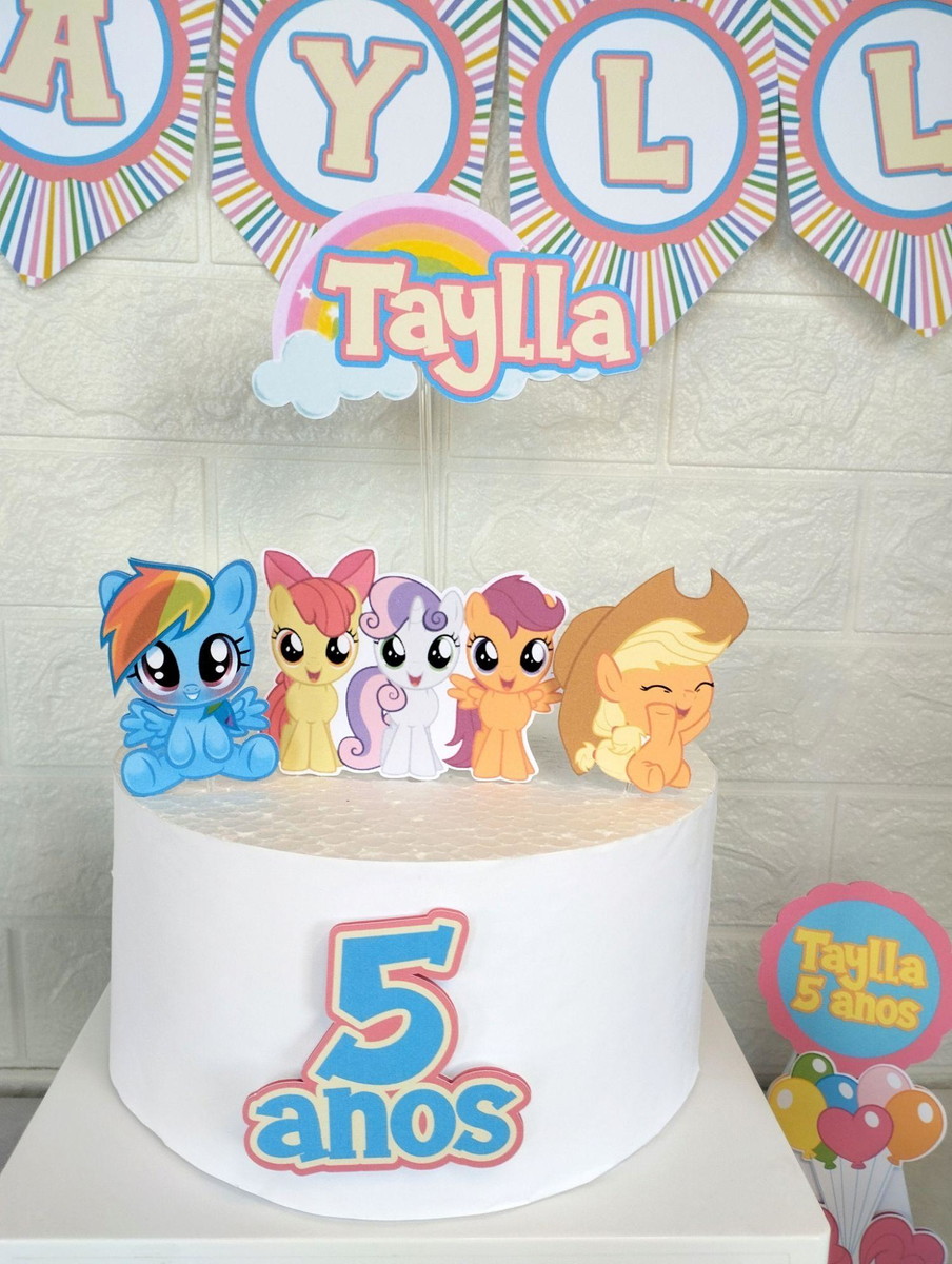 Kit Festa Mesversário - Tema My Little Pony - Image 2