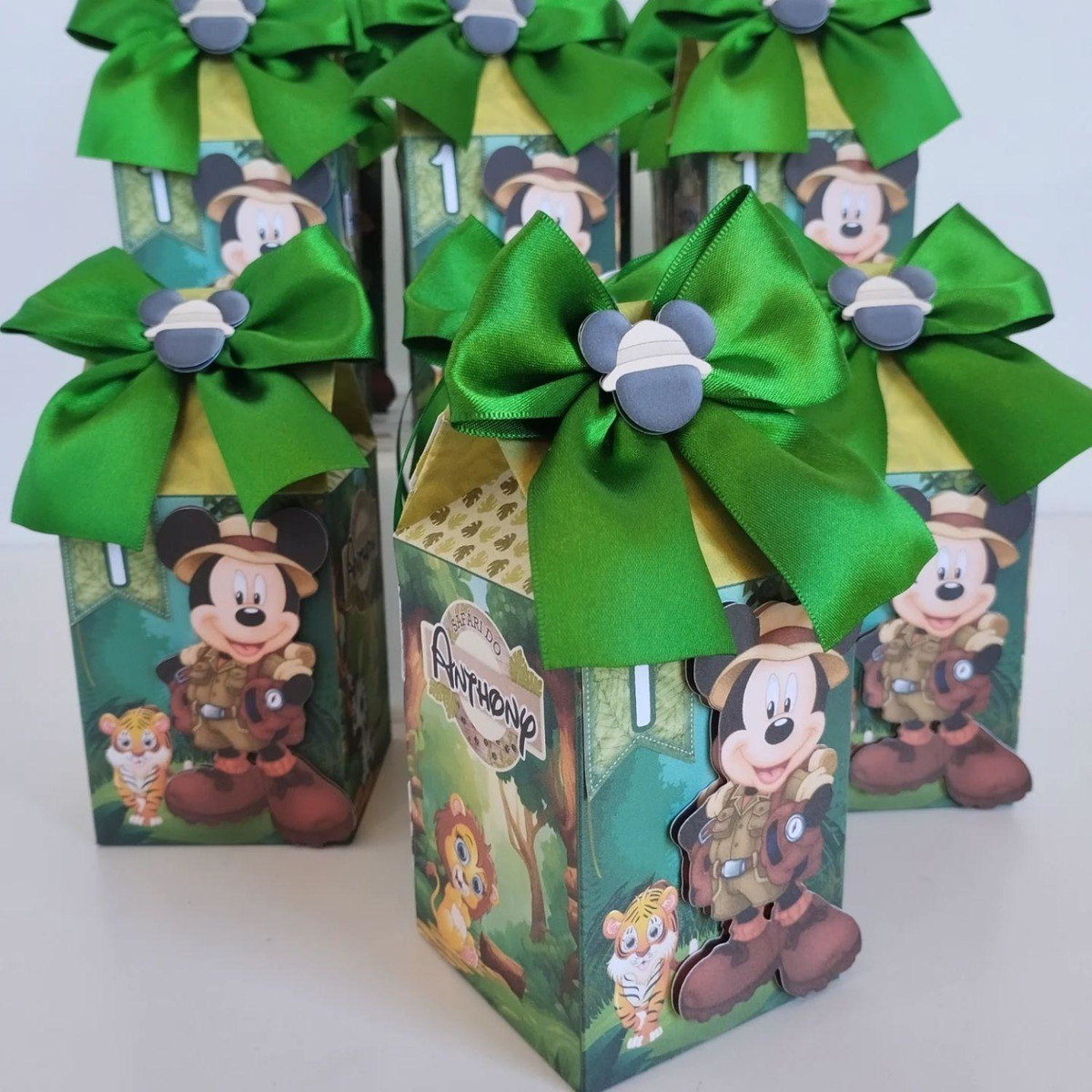 Kit Festa Personalizada - Tema M.i.c.k.e.y Safari - Image 2