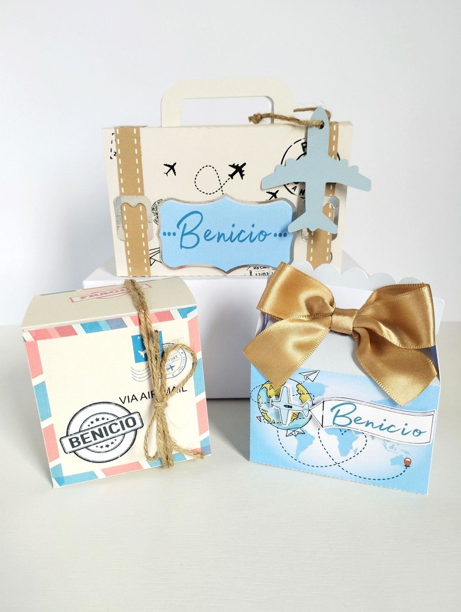 Kit Festa Personalizada - Tema Viagem
