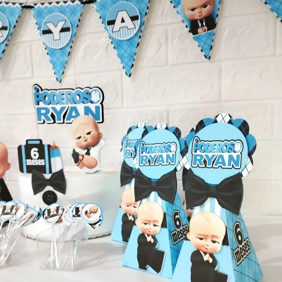 Kit Festa Mesversário - Tema Poderoso Chefinho - Image 2