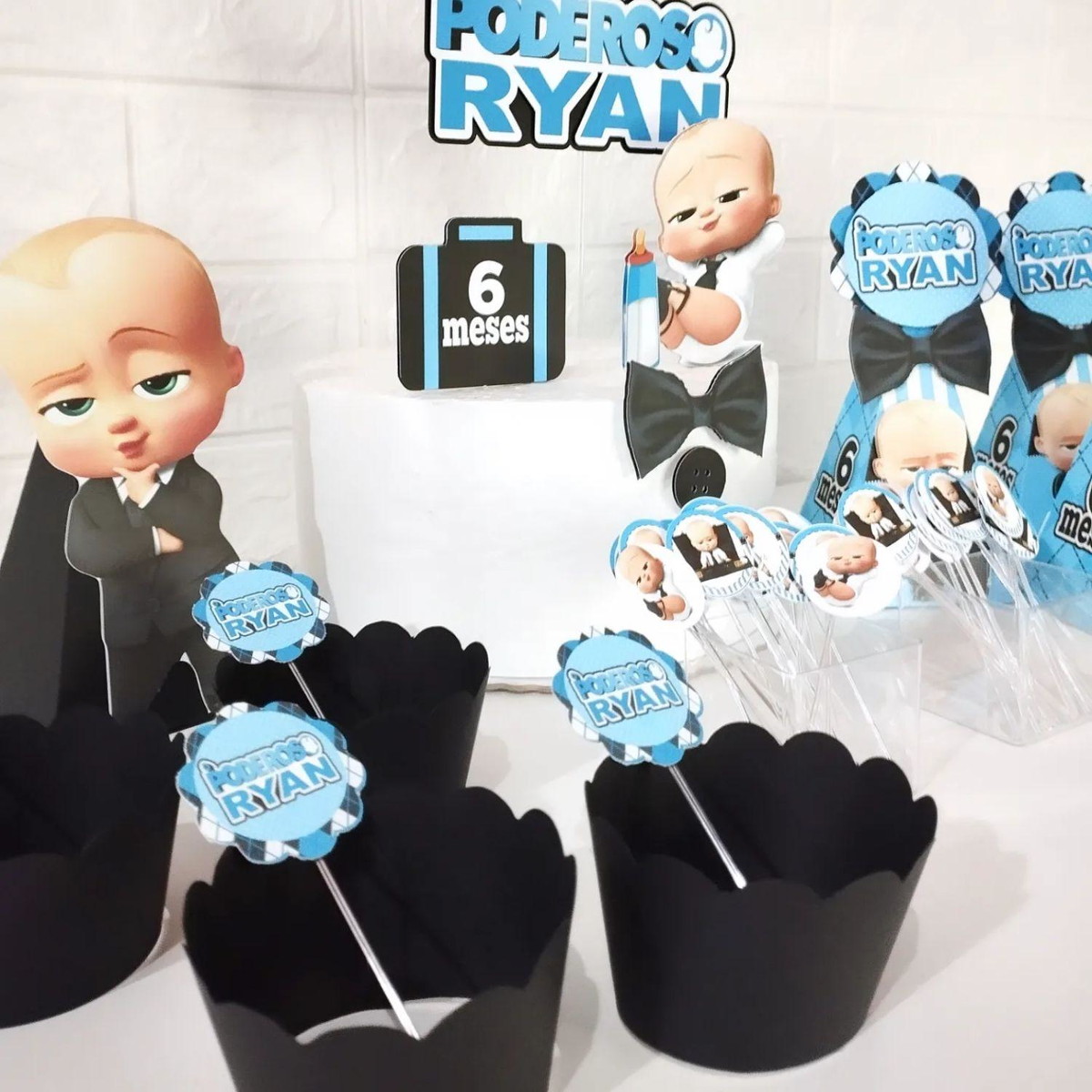 Kit Festa Mesversário - Tema Poderoso Chefinho - Image 5