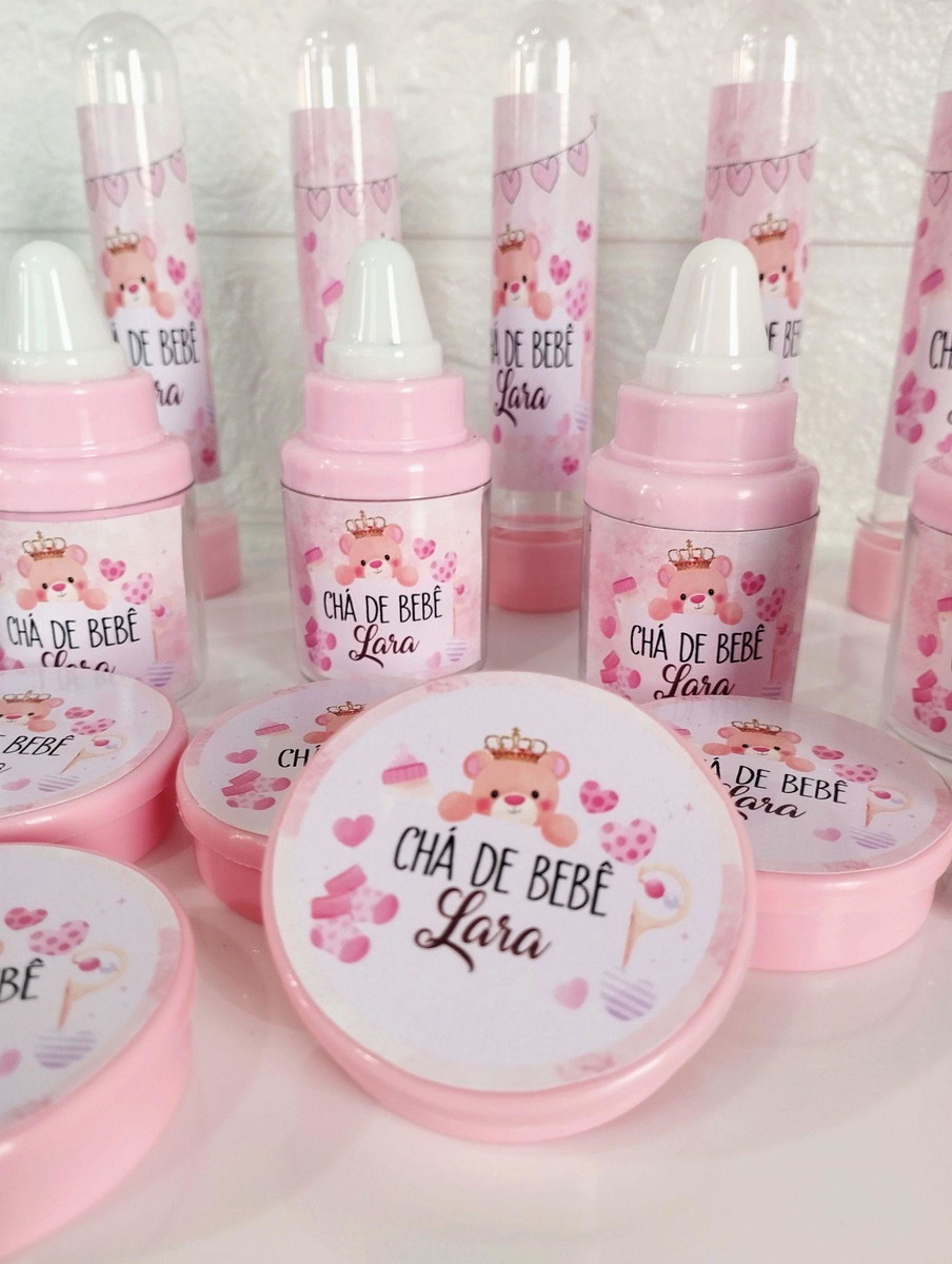 Kit Festa de Lembrancinhas Acrílicas Clássicas- Tema Chá de Bebê - Image 3